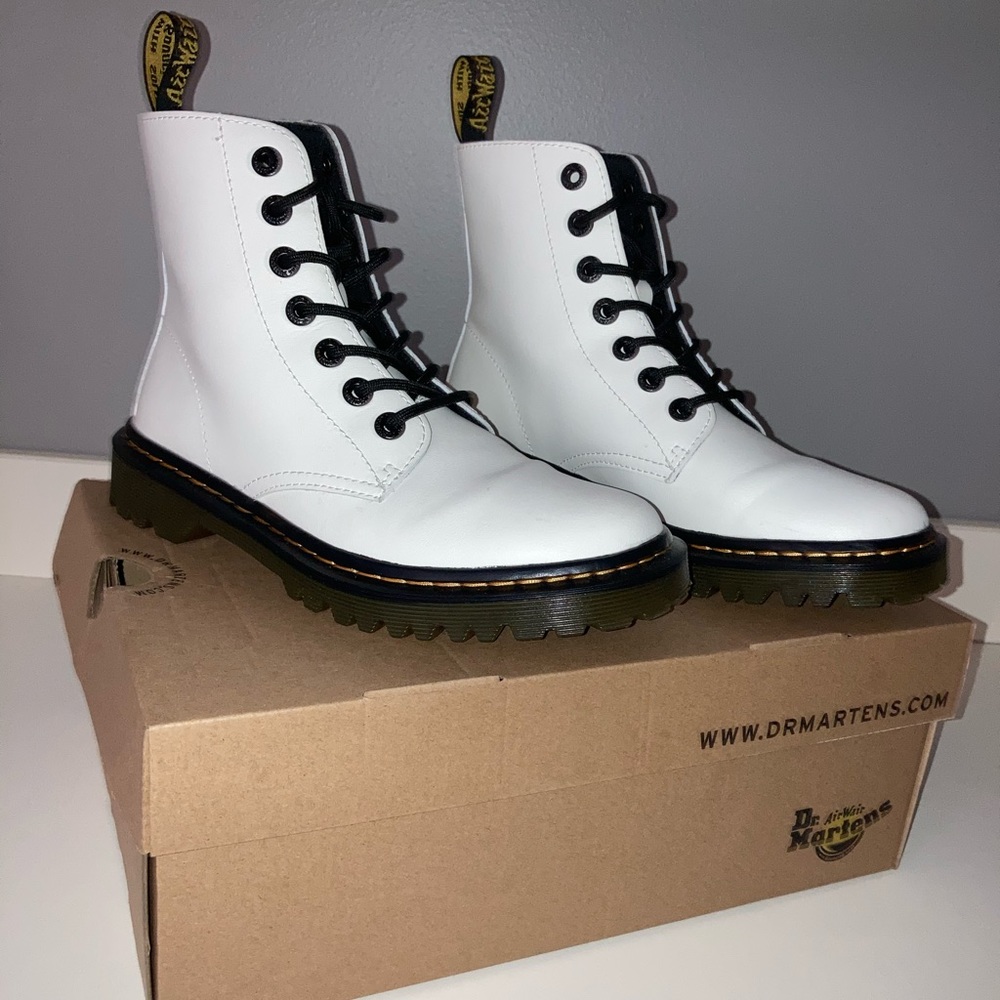 White Dr Martens
